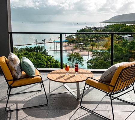 Oaks Cairns Hotel rooftop