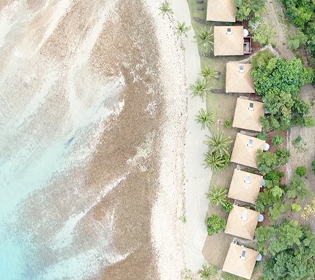 aerial Elysian Retreat Long Island