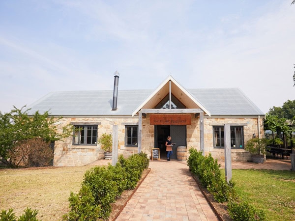 the exterior of The Cellar by Gilbert in Mudgee