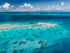 aerial Great Barrier Reef