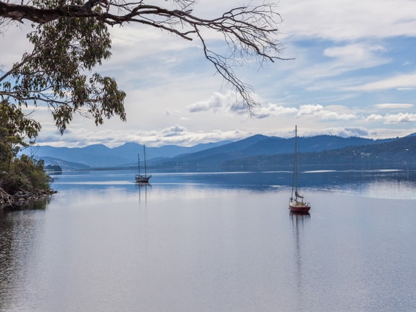 Matthew Evans spends summers out on the Huon River