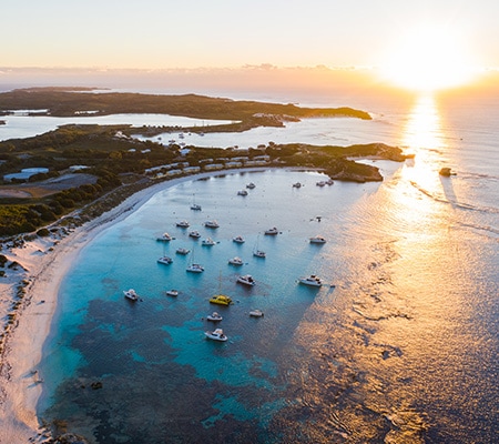 Longreach Bay at sunset, WA