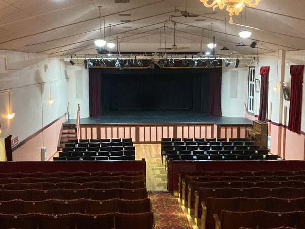 a look inside the Prince of Wales Opera House, Mudgee