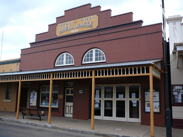 the Prince of Wales Opera House in Mudgee