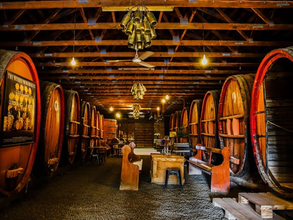 a look inside the cellar door of Pieter Van Gant Winery, Mudgee