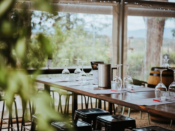 the Pipeclay Pumphouse Restaurant, Robert Stein winery and vineyard, Mudgee