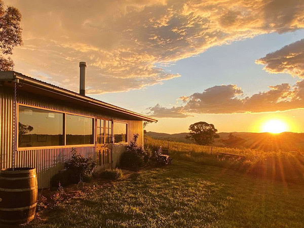 the property exterior of Shed By Zin at sunset