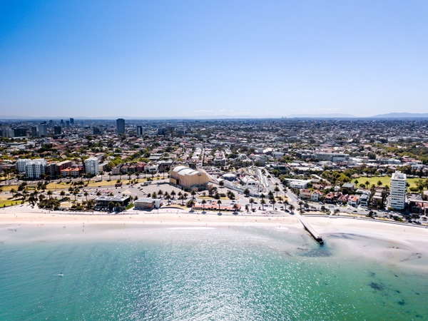 Curtis Stone spent summer in Melbourne down at St Kilda Pier