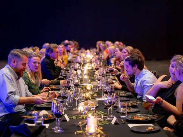 people enjoying a private dinner at Warakirri Dining Experience
