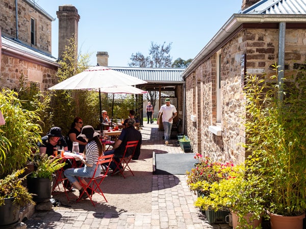al fresco dining at the Yum Cha & Tea House at 29 Nine 99, Mudgee