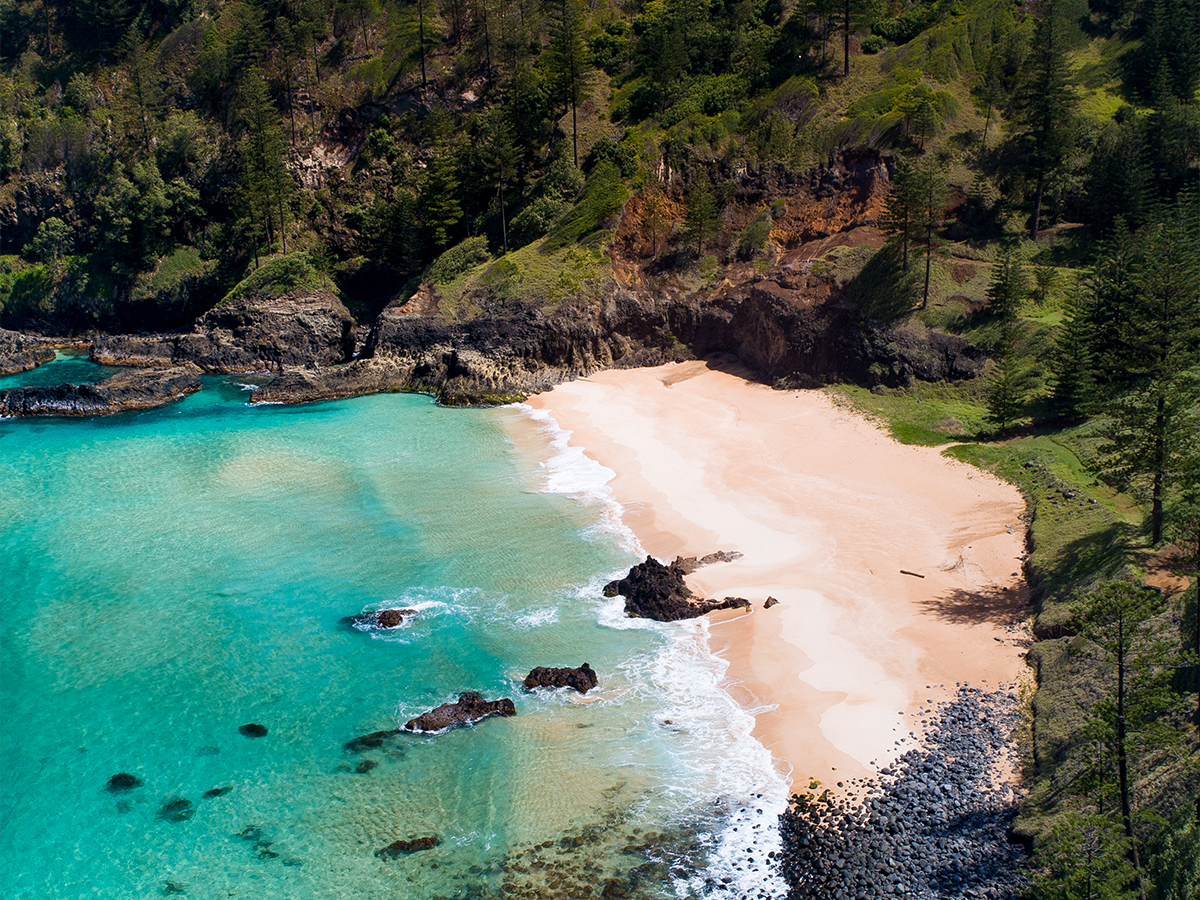 Norfolk Island swimming spots