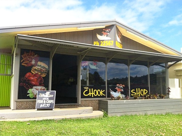 Norfolk's Fish and Chook shop