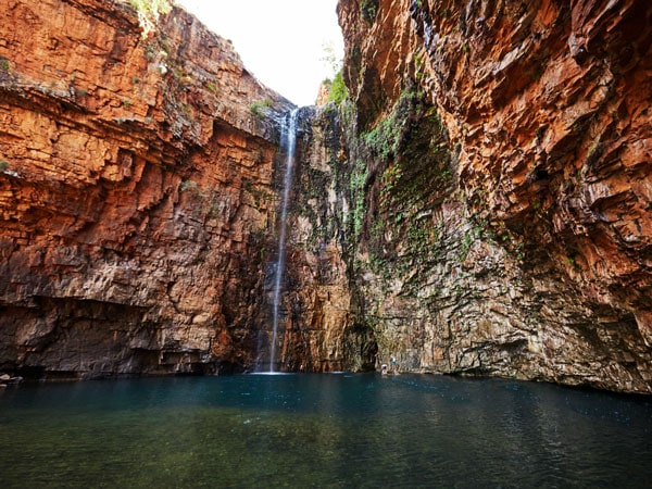 the spectacular Emma Gorge with a swimming hole in El Questro Wilderness Park, Kimberley