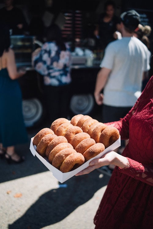 Eat at Berry Donut Van