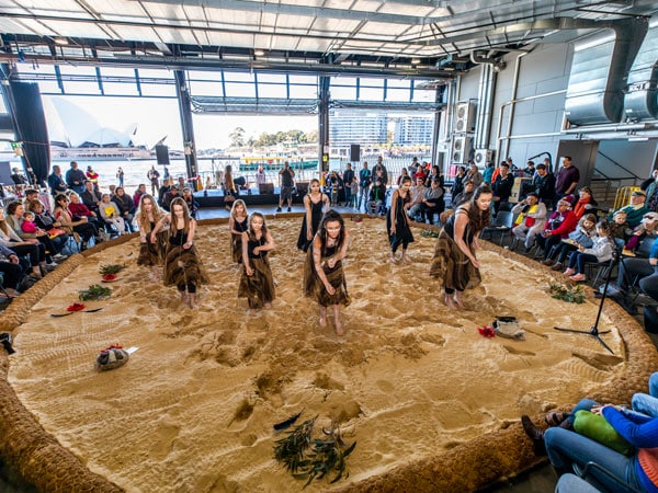 a special dance performance at Blak Markets