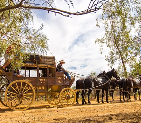 Cobb and Co Stagecoach Experience, Outback queensland