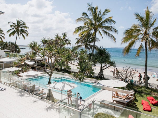 the pool in Fairshore Noosa Main Beach