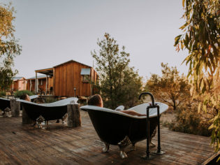 Luxe cabins Outback QLD