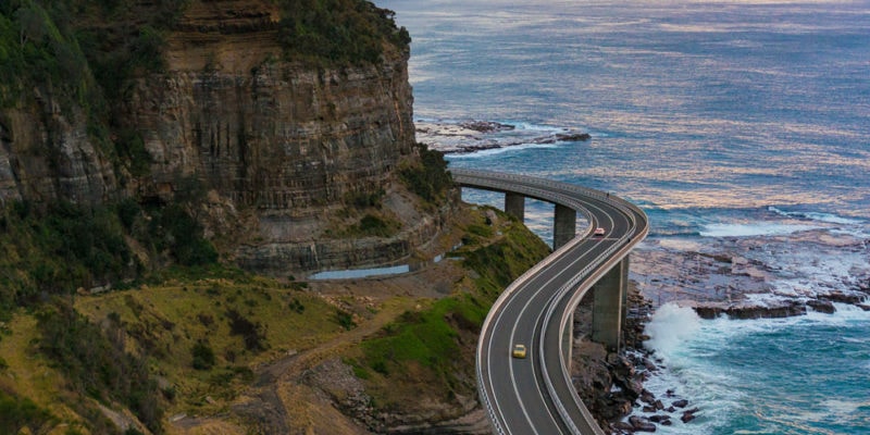 Grand Pacific Drive road trip itinerary