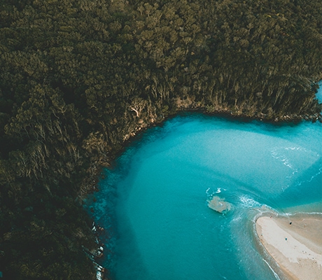 Hat Head aerial, Macleay Valley Coast
