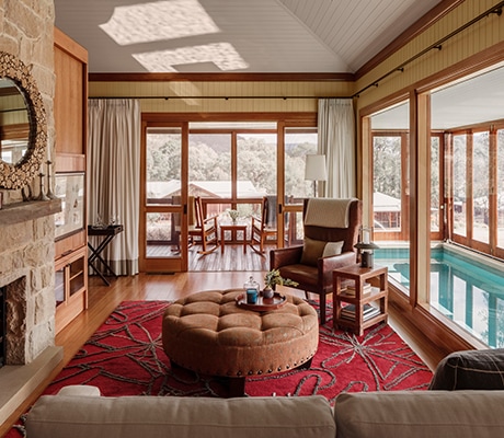 One&Only Wolgan Valley room interior