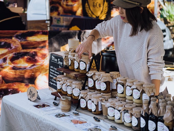 Jars from North Side Produce Market.