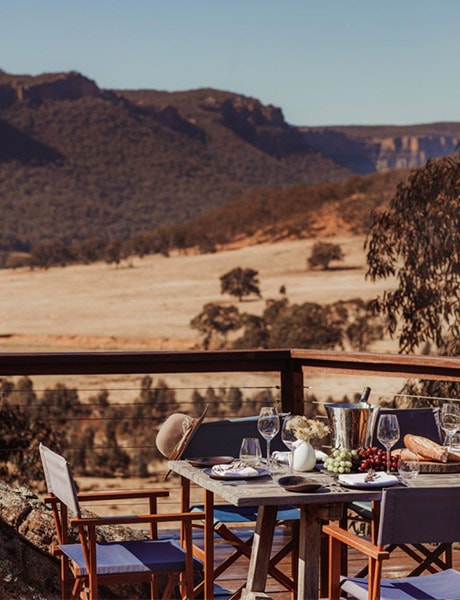One&Only Wolgan Valley private dining