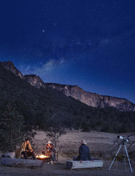 One&Only Wolgan Valley stargazing