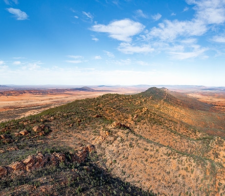 Flinders Ranges aerial