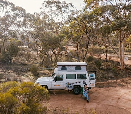 Apollo Camper rural campsite