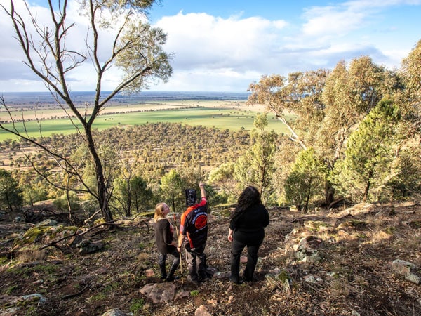 Wiradjuri man Mark Saddler of Bundyi Cultural Tours.