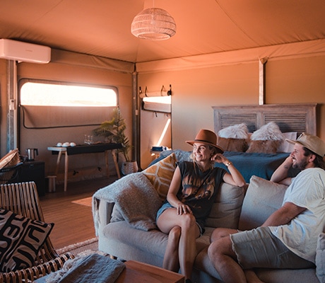 Glamping at Kings Canyon Resort, Northern Territory