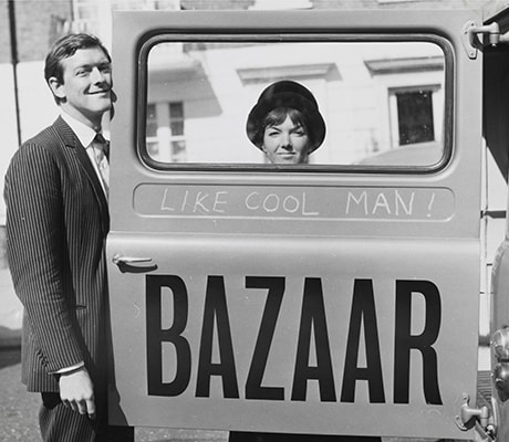 Mary Quant and Alexander Plunket Greene, in1960
