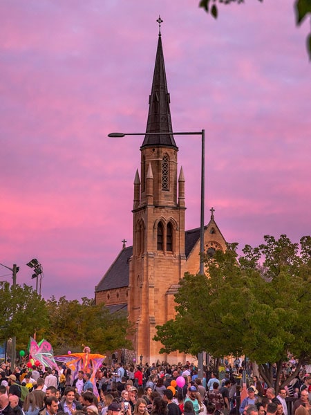 Mudgee's annual food and wine festival.