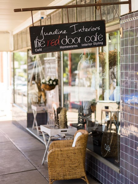 The Red Door Cafe and Juadine Interiors