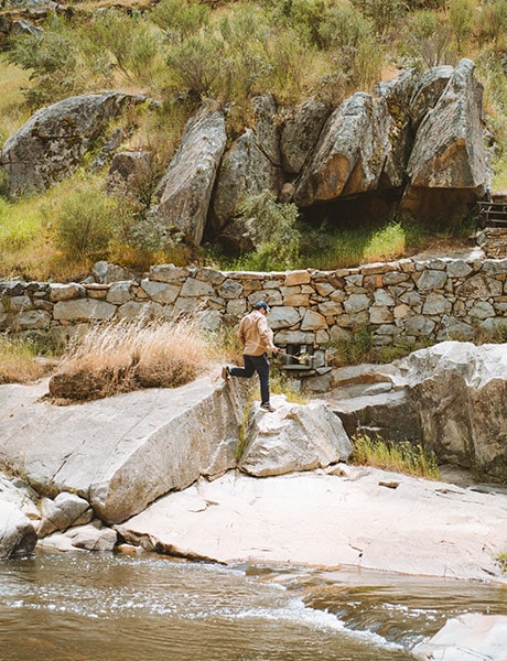 The Adelong Falls Gold Mill Ruins, Snowy Valleys