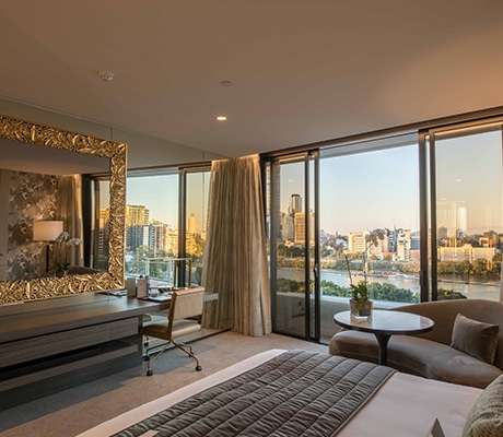 Emporium Hotel Brisbane, River City King Suite