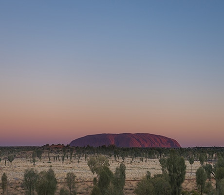Uluru, sunset