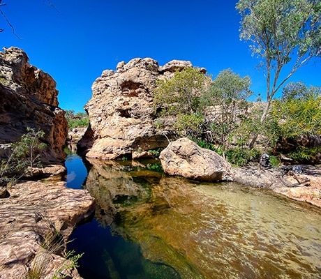 Lorella Springs waterhole, Northern Territory