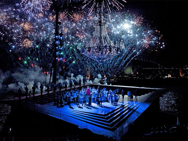 Opera Australia's La Traviata on Sydney Harbour