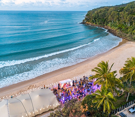Noosa Eat & Drink Festival aerial