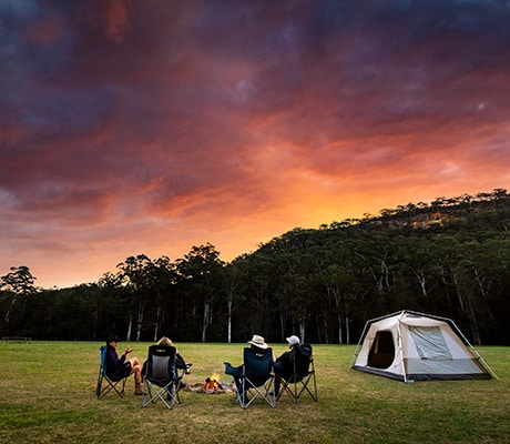 Camping Glenworth Valley, NSW Central Coast