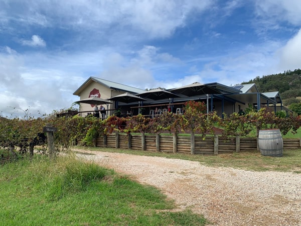 Moothi Estate winery.