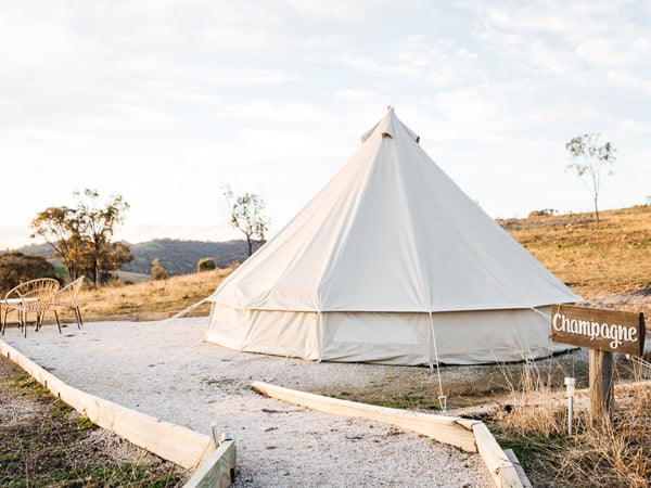 Glampsite at Glenayr Farm