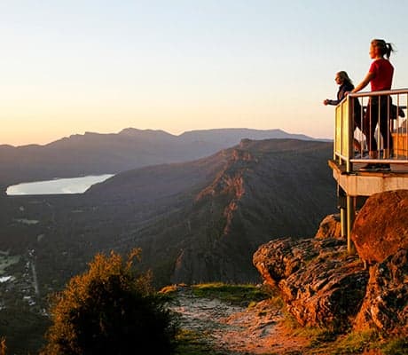 Boroka Lookout over Halls Gap, Grampians, VIC