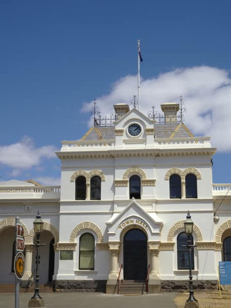Clune's Town Hall, Victoria. 