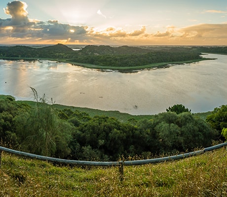 Volcanic crater, Lake View Road, Tower Hill, Great Ocean Road