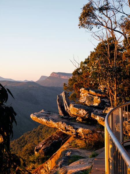 Lookout over Halls Gap. 