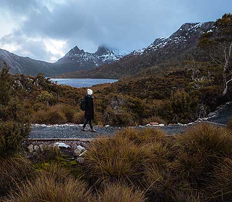 Lake Dove, Tasmania, winter