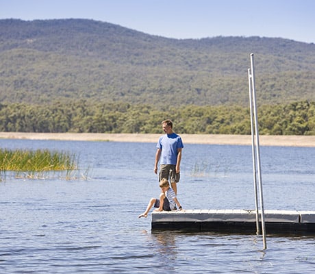 Lake Wartook jetty, Grampians, VIC
